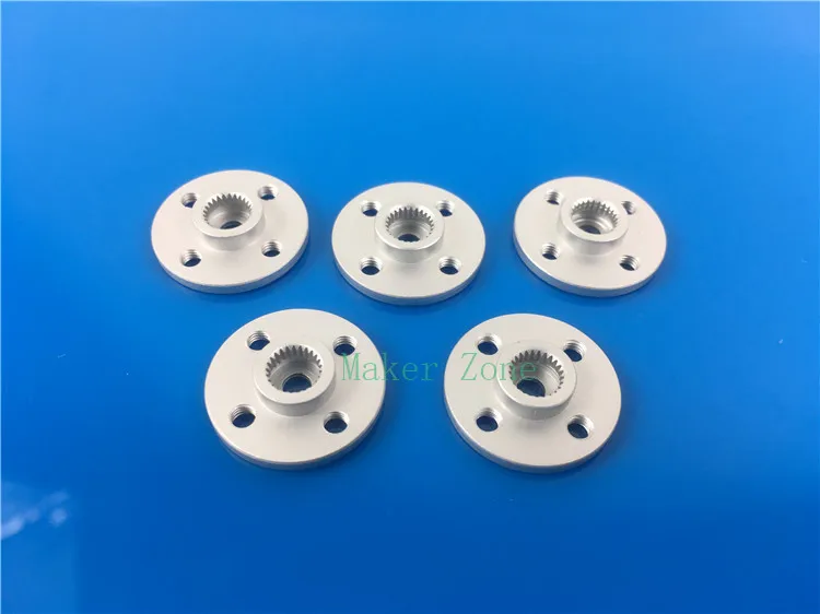 10 шт./лот металлический серводвигатель руль маленькие дисковые стенты MG995 MG996R и т.