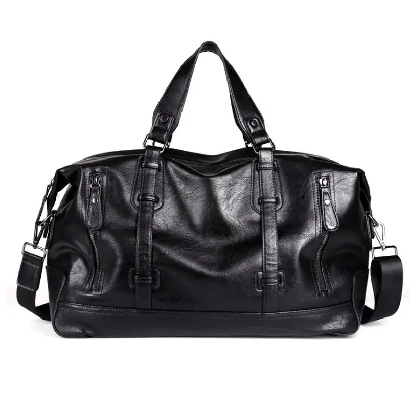 

Travel Bags Black Shoulder Handbag Messenger Bag Tote Large-Capacity Portable Shoulder Bags Men's Fashion Travel Bags Package