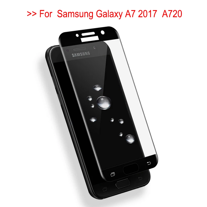 Для samsung Galaxy A7 2017 A5200 закаленное Стекло для A720 SM A720F A7208 Экран протектор Анти взрыв