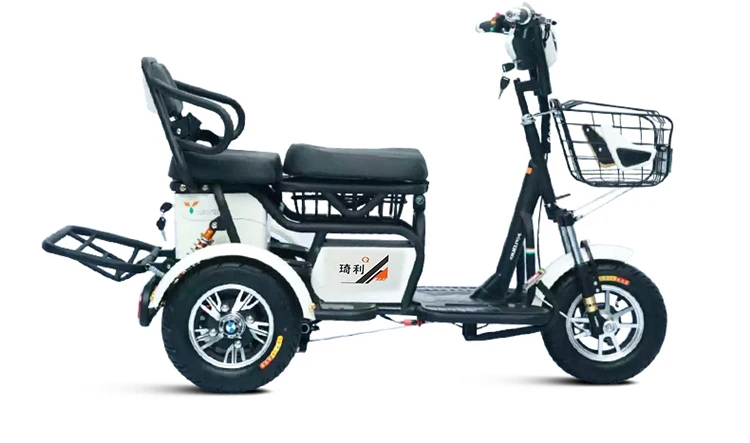 Электрический трехколесный велосипед для взрослых 48В 500 Вт литий ионный