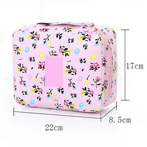 Новинка 2019 модная Женская водонепроницаемая дорожная косметичка с принтом для