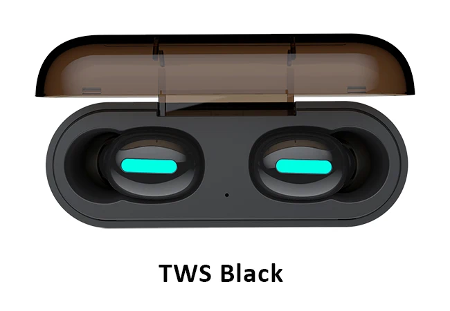 black tws Q32 беспроводные наушники 5,0 Bluetooth наушники мини TWS наушники для iPhone/samsung/HUAWEI слуховой аппарат стерео Бас дешево - Цвет: black tws