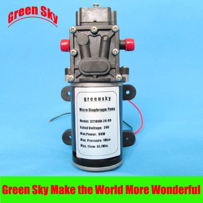 

6L/Min 80W High Quality 360L/H DC diaphragm pump 24v