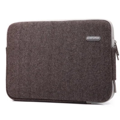 Khaki Хлопковая тканевая сумка для ноутбука 15,6 17 дюймов для Macbook Air 13 Pro 11 12 14 15 чехол для Xiaomi Asus lenovo Dell Женский Мужской чехол - Цвет: Khaki