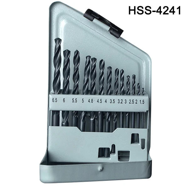 Набор спиральных сверл HSS для плитки 13 шт./компл. стеклянные бетонные деревянные