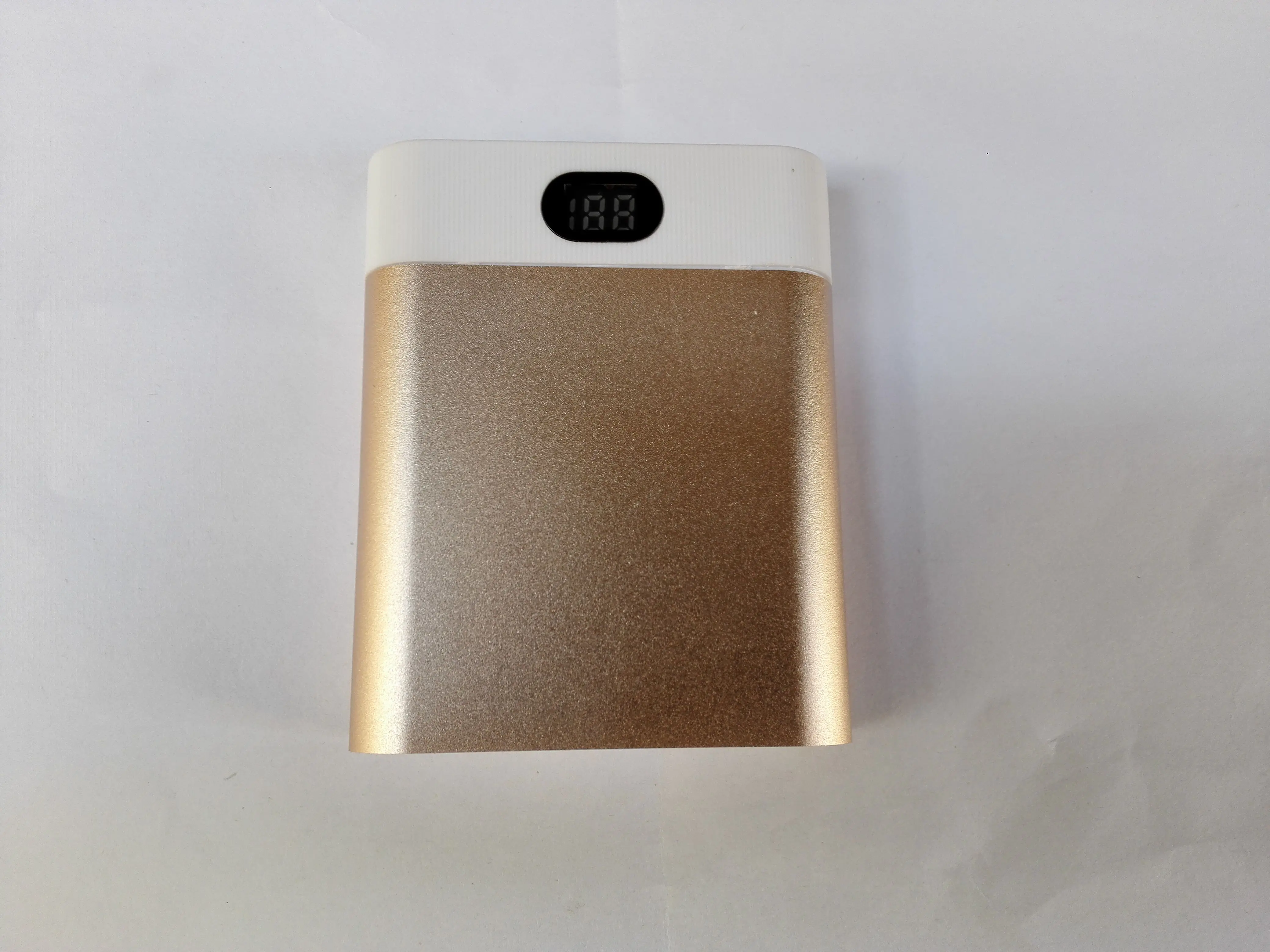 Двойной USB DIY lcd Внешний аккумулятор коробка 4X18650 зарядное устройство для батареи 5 В/2 а внешний аккумулятор чехол для samsung для телефона 5 6s чехол для зарядного устройства и
