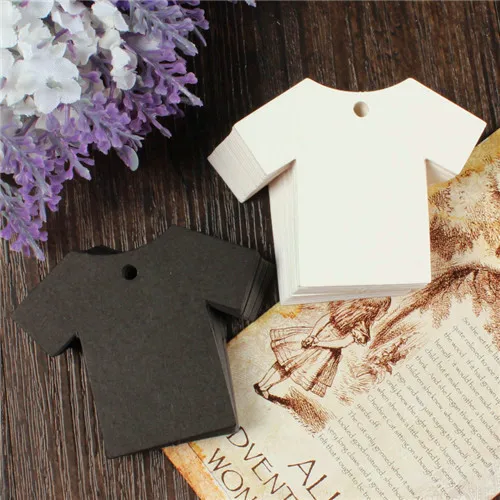 Визитница из крафт бумаги 300 шт. 5 х10 см|tag tag|tag decortag stamp |
