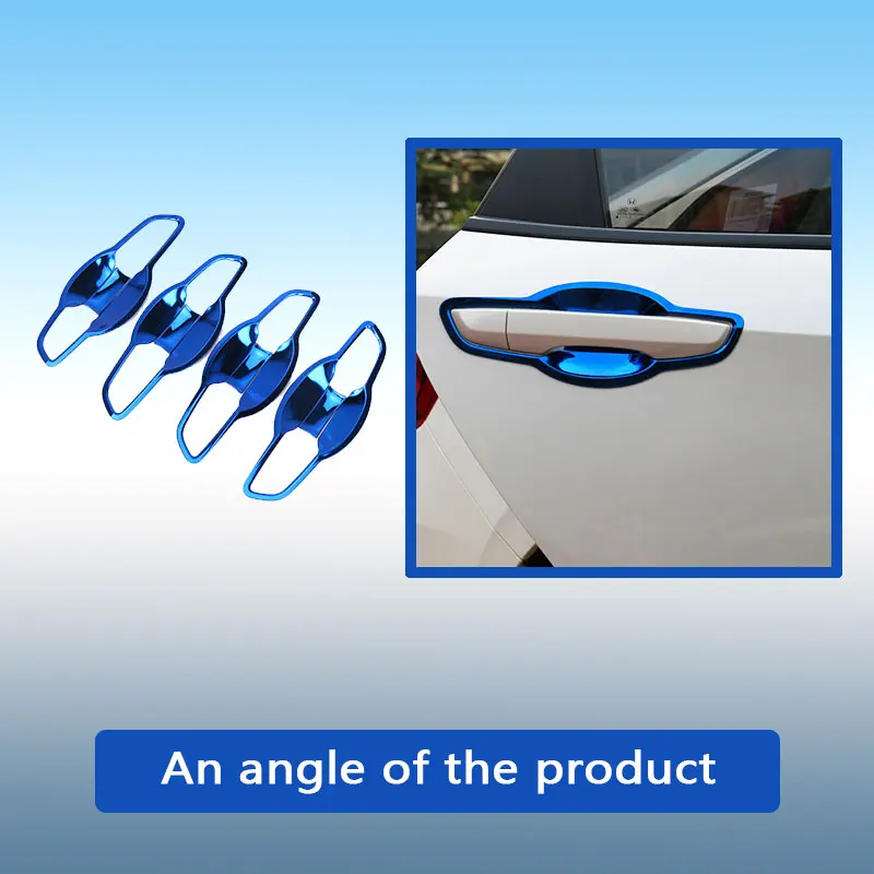 Auto Car Styling Stickers Covers For Honda Civic 2018 2019 2016 2017 Accessories Stainless Steel Exterior Door Handle Bowl Frame |
