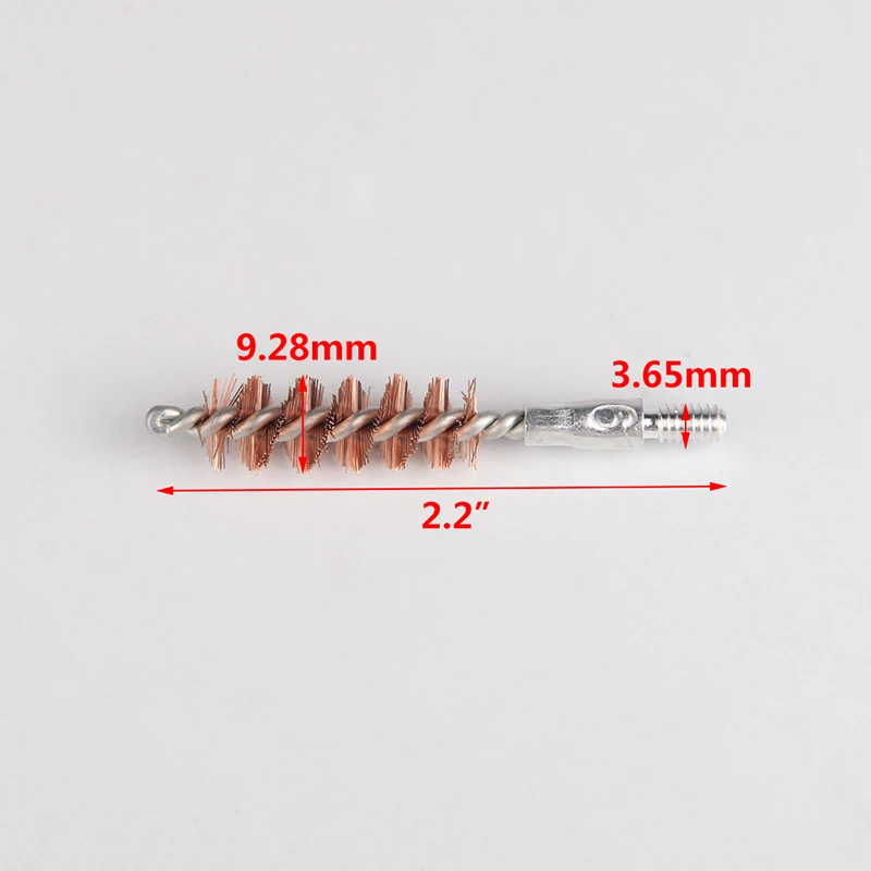 

Tactical Gun Cleaning Phosphor Copper Bore Brush Thread 8-32 for Rifle Pistol Hunting Accessory 5pcs/lot RL37-0047-9-50