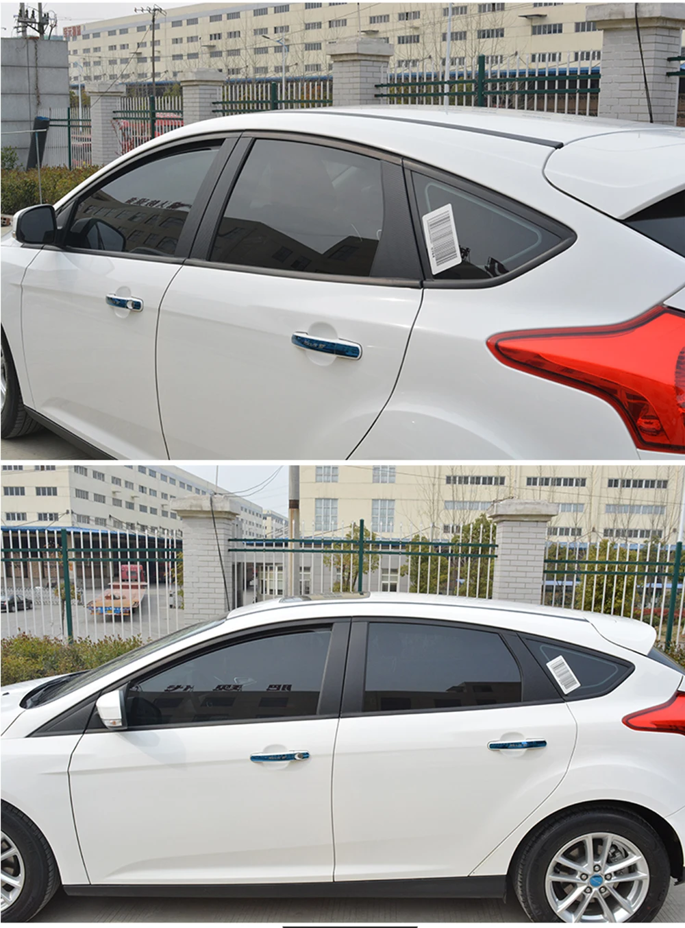 Автомобильные наклейки стикеры s для Ford Focus 2012 2013 2014 2015 2016 из углеродного волокна 8