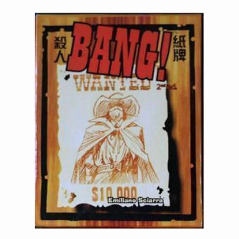 Настольная игра Bang 4 7 игроков китайская версия семейная настольная