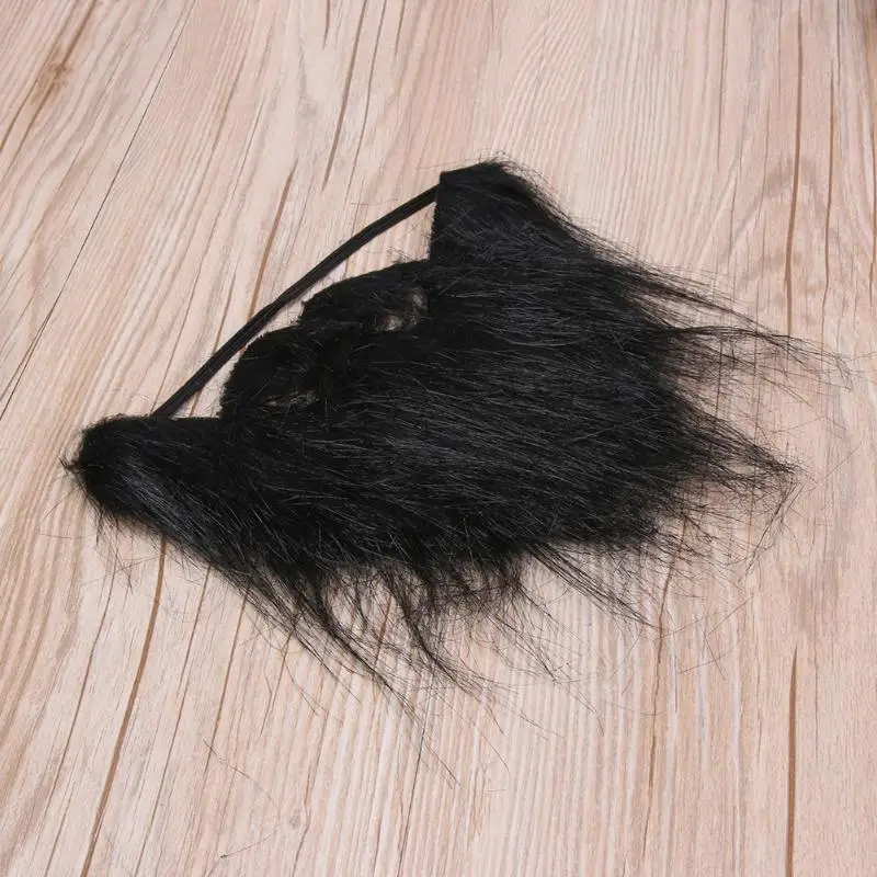 1 шт. Поддельные Борода Хэллоуин костюм вечерние Усы Счастливого Хэллоуина