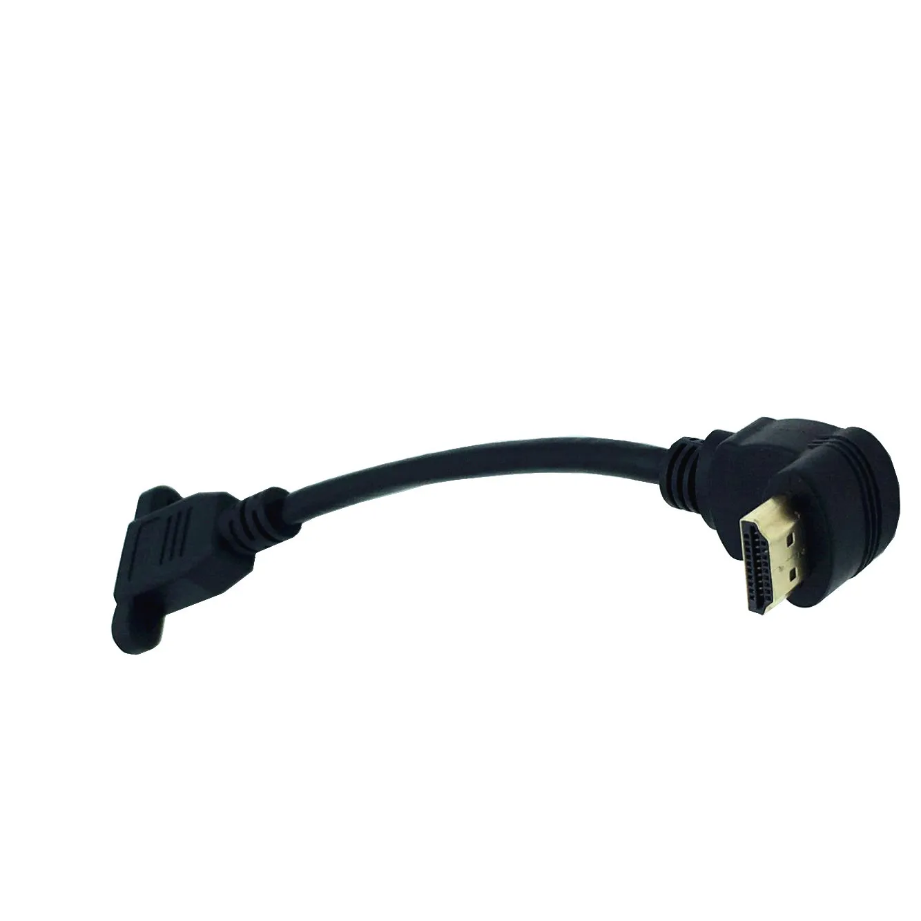 Кабель HDMI 4K * 2k 2 0 В 60 Гц панельный монтажный удлинитель с углом понижения штырь