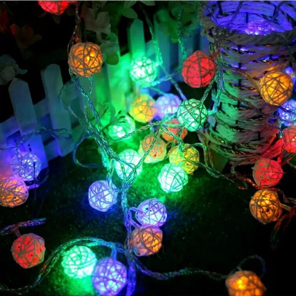 2.2M 20 LED Bright Battery String Ball Lights Lamp Christmas Party Festival Decoration Fairy Hot Sale | Освещение