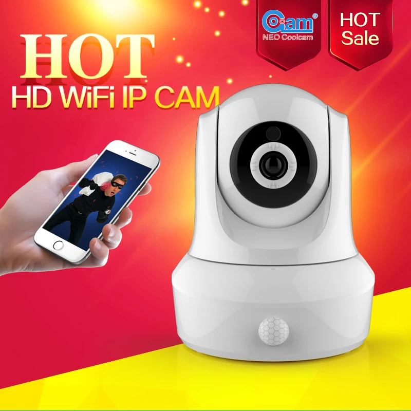 NEO Coolcam NIP 25SY Full HD 1080P wifi ip камера беспроводная P2P CCTV и встроенный датчик движения PIR