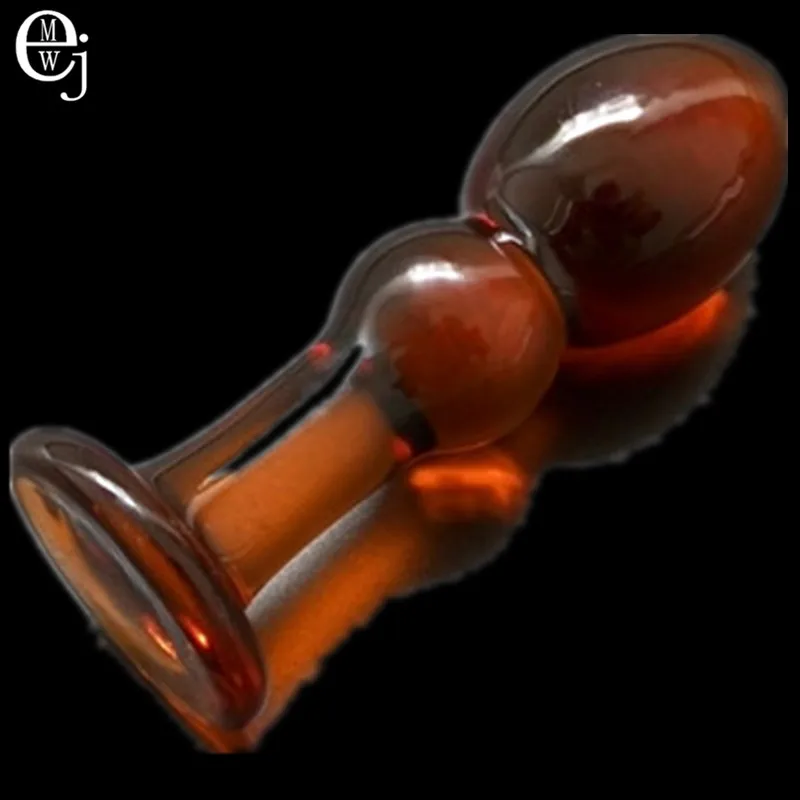 Анальная пробка с большим стеклом интимные игрушки для женщин и мужчин анальная