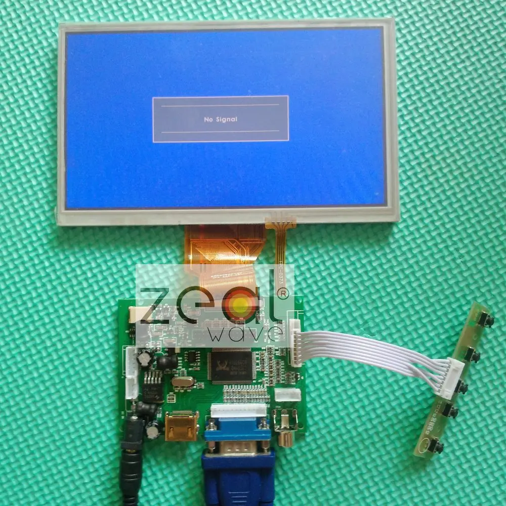 50-контактный 7-дюймовый TFT ЖК-модуль + сенсорная панель HDMI и VGA 2AV A/D плата 800*480