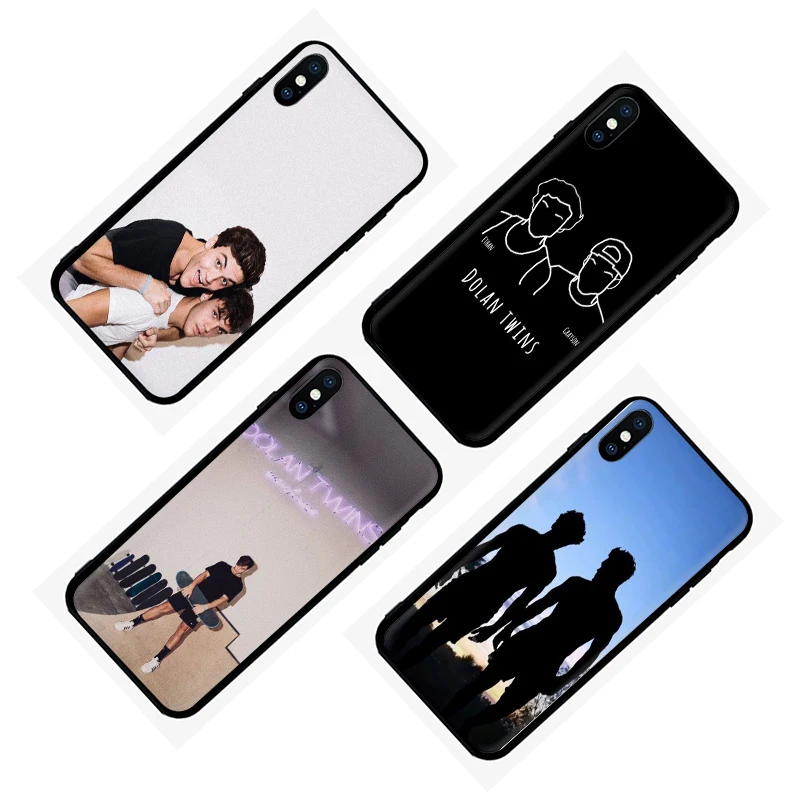 Мягкий чехол для телефона Dolan Twins iphone 12 Mini SE 2020 5 5S 6 6S Plus 7 8 X XR XS 11 Pro Max | Мобильные