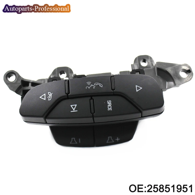 Для 2009-13 GMC аудио подлинный Радио руль управления RH переключатель Bluetooth 25851951