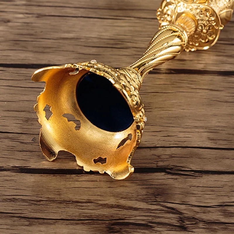 2 шт./пара золото/серебро Европа металлический подсвечник Бог подсвечники из