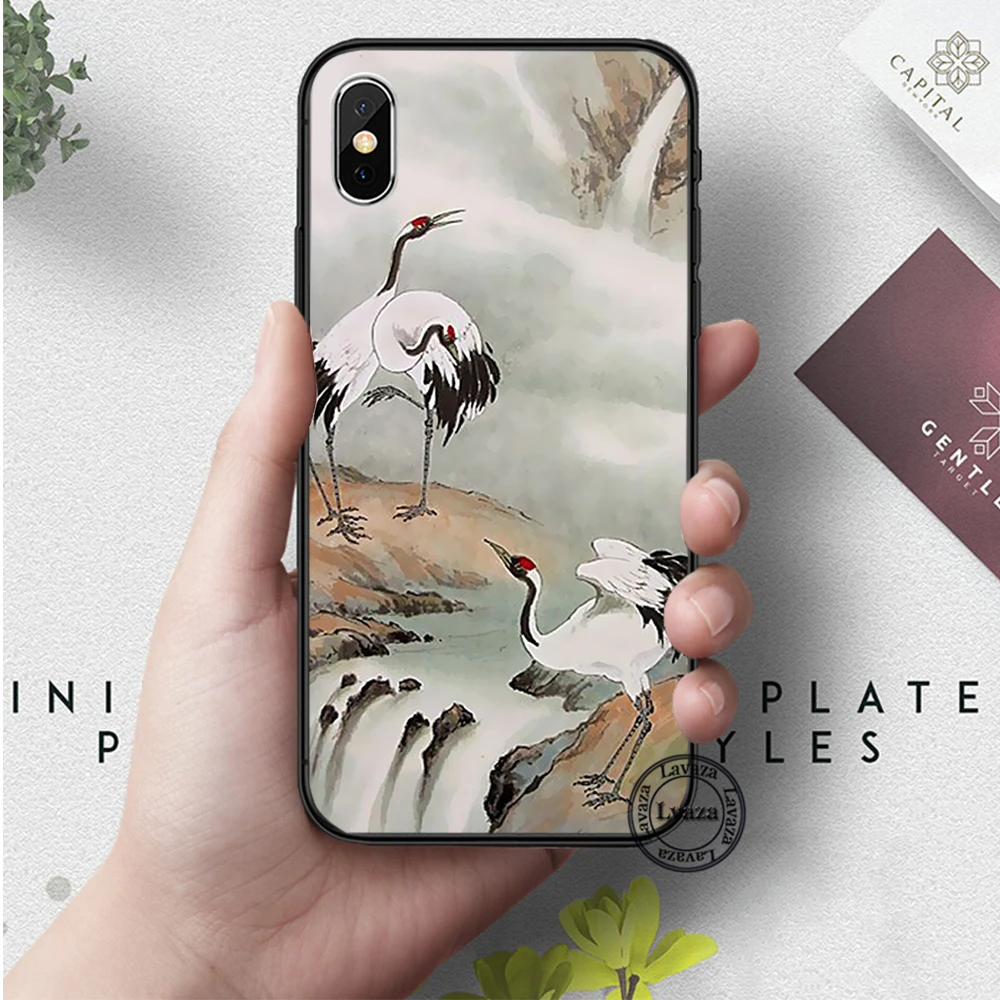 6 Японский стиль арт силиконовый чехол для iPhone 5 SE 5S 6 6S Plus 7 8 11 Pro X XS Max XR - Цвет: 6