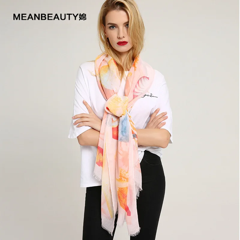 

2018 Fashion Women Cotton Scarves Hot Sale Soft Warm Spring Thin Long Scarf