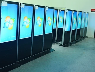 42 46 55 65 дюймов Напольный комнатный ЖК-дисплей для демонстрации рекламы