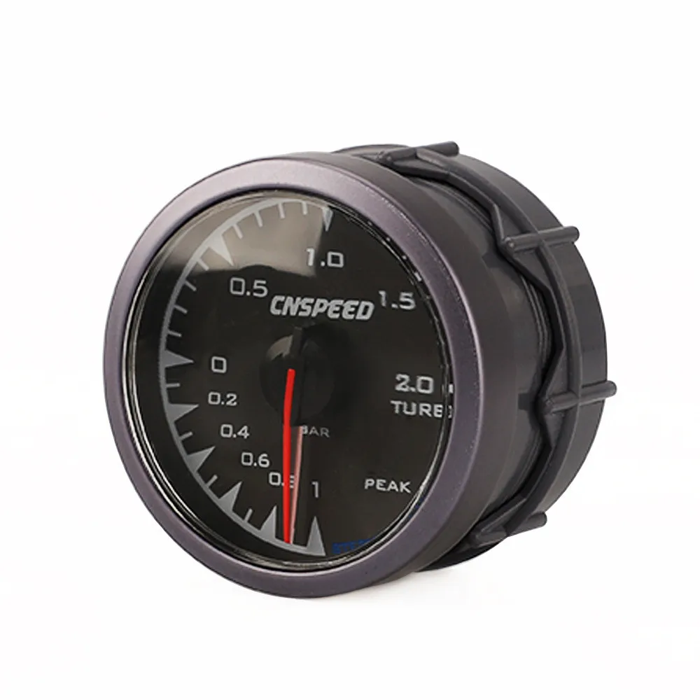 Датчик турбодавления 52 мм/2 дюйма измеритель давления с 7 цветными светодиодами 12
