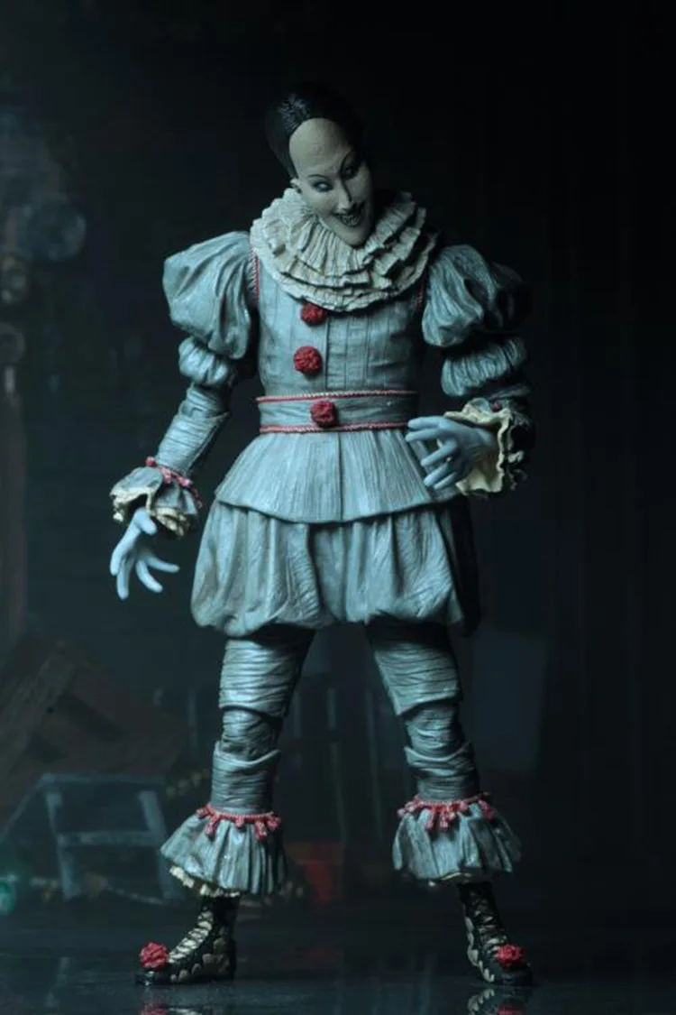 Светодиодный Коллекционная фигурка с 4 головками Stephen King's It Ultimate Pennywise, игрушки для детей, подарки на Хэллоуин