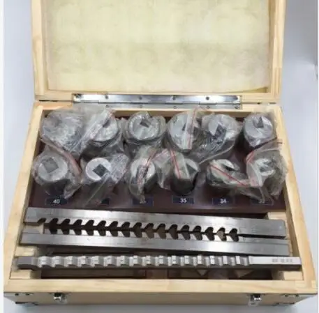 21 шт. набор инструментов для ключей Broach Broaches 32 50 втулки Shims HSS режущие инструменты