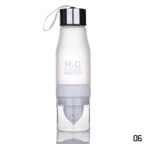 650ML 06 Цветные яркие фрукты ярких цветов, бутылка для заварки сока, 650 мл, пластиковая портативная бутылка для лимонного сока, Спортивная бутылка для воды - Цвет: 650ML 06