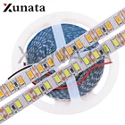 Чип Epistar SMD 5630, гибкая светодиодная лента холодного белоготеплого белого света, 12 В постоянного тока, 1 м, 2 м, 5 м, 5730 светодиодовм
