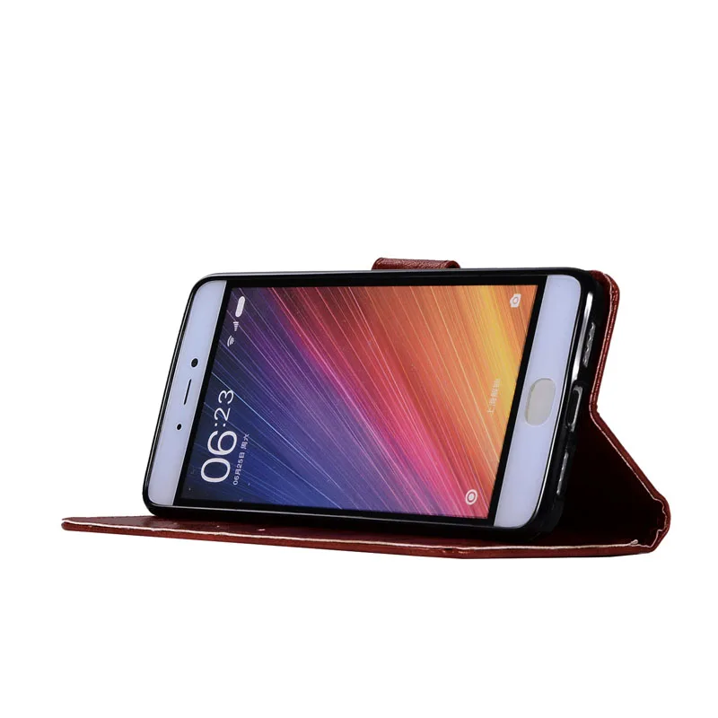 Чехол в стиле ретро для Xiaomi Mi 5S Cover Mi5S кошелек из искусственной кожи Магнитный