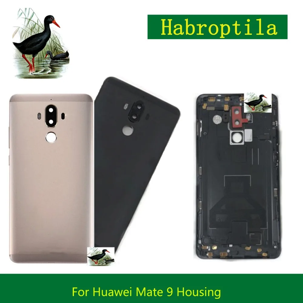 10 шт./лот для Huawei Коврики 9 Корпус Батарея крышка отсека задняя корпуса Запчасти
