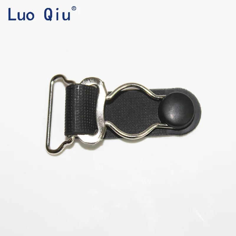Пластиковый черный корсет Luo Qiu 50 шт./лот 20 мм подвязки для ног зажимы ремня крючки