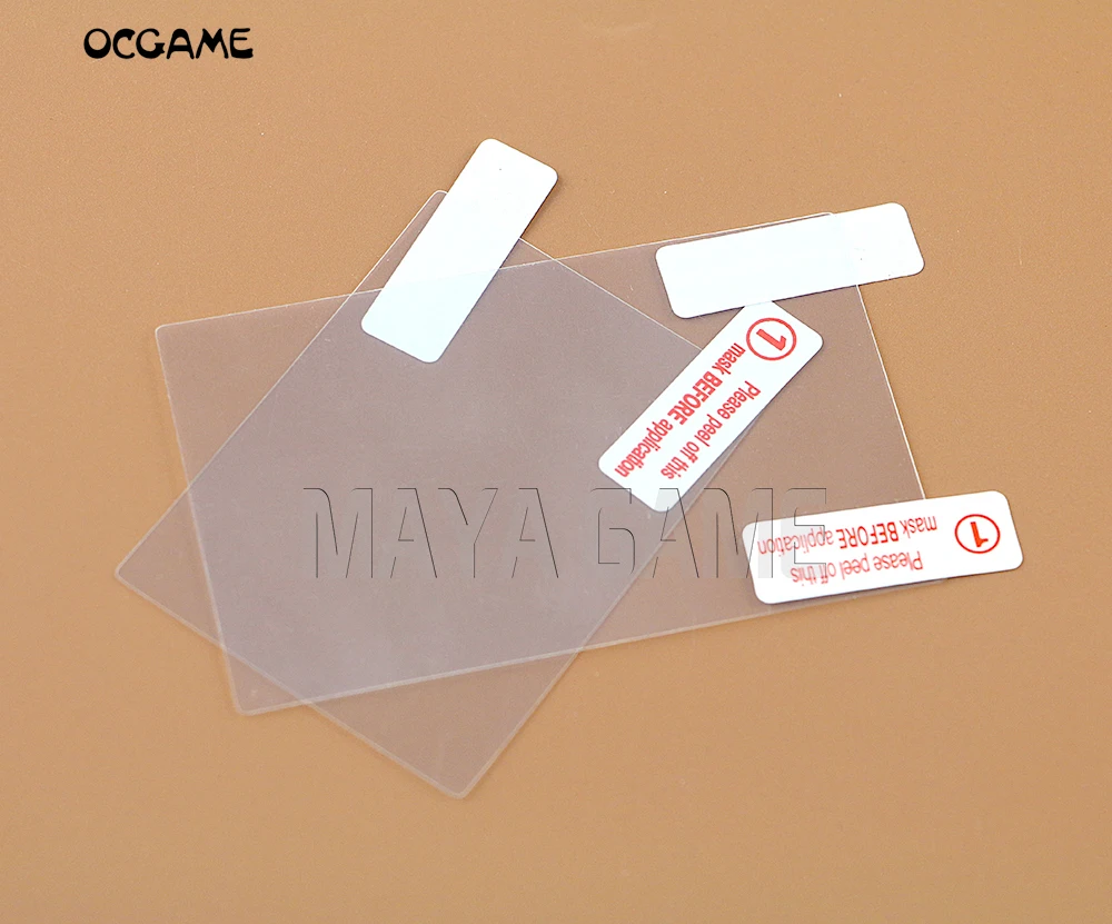 

100sets/lot Surface Guard Cover 2 in1 Top Bottom HD Clear Protective Film for 3DS LCD Transparent Screen Protector Skin