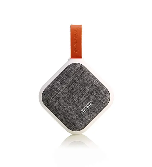 Портативный Bluetooth-динамик REMAX RB-M15 Bluetooth-колонка из ткани и кожи класс