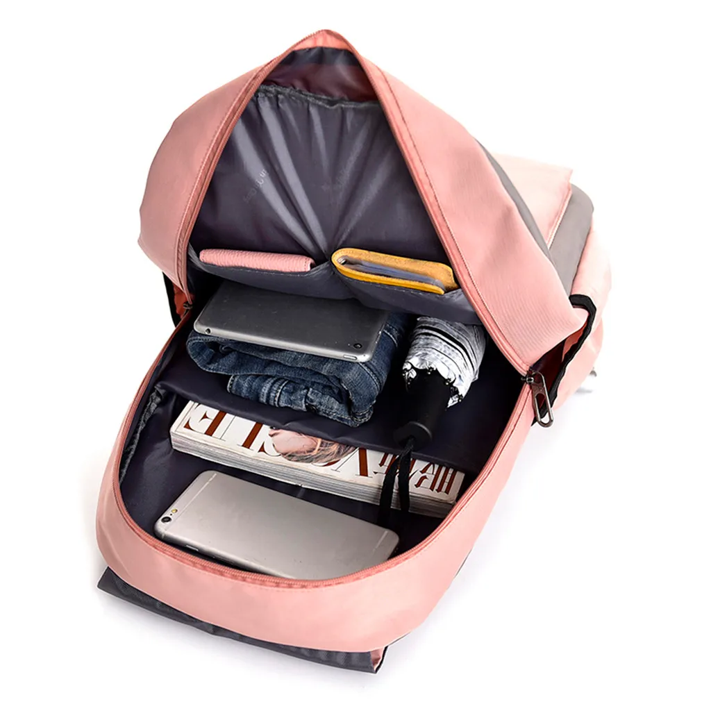 2019 модные рюкзаки на молнии женский рюкзак новые вместительные сумки для пар