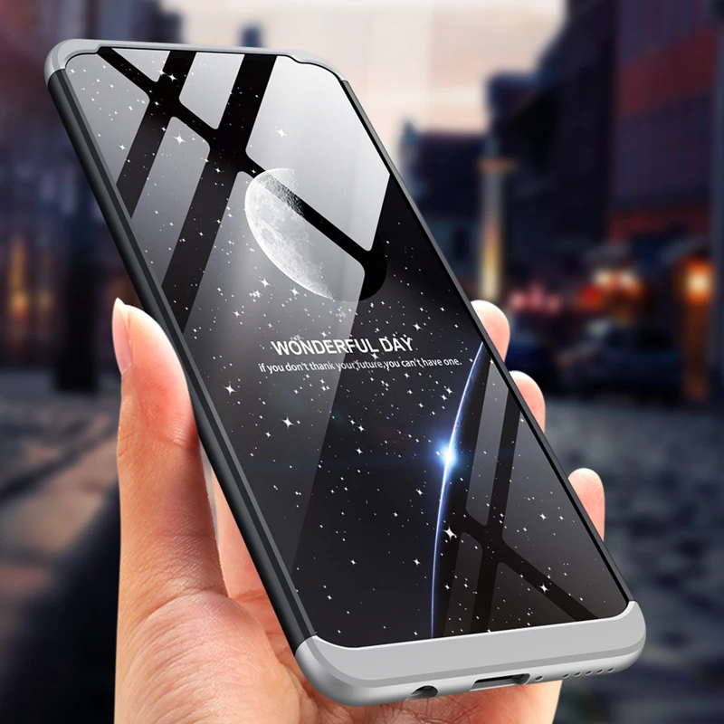 GKK чехол для huawei Нове 4 4E Coque 360 полный охват 3 в 1 Hard-PC Mobile Телефон задняя крышка