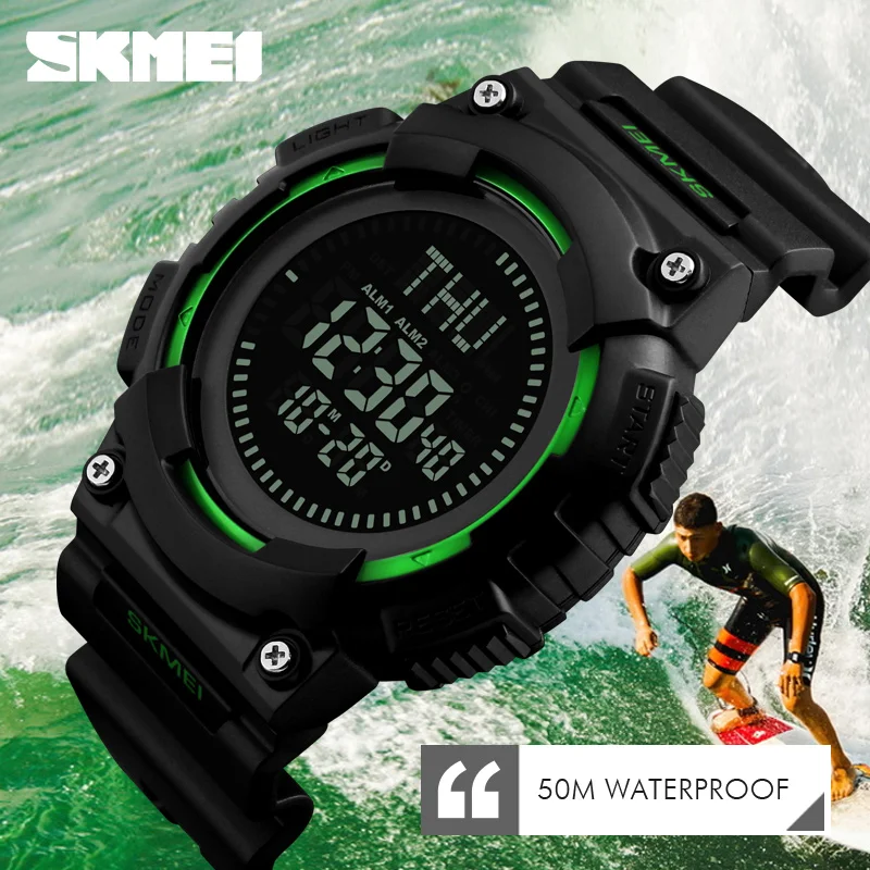 Цифровые часы для мужчин и женщин спортивные водонепроницаемые SKMEI zk20 1259