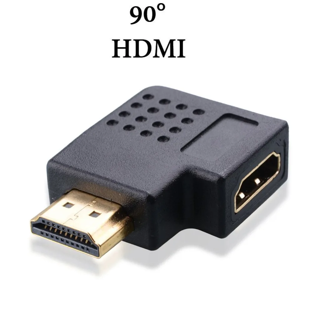 Ssriver Переходник HDMI штырь-гнездо конвертер extender 90 градусов углом обзора 270 угол для