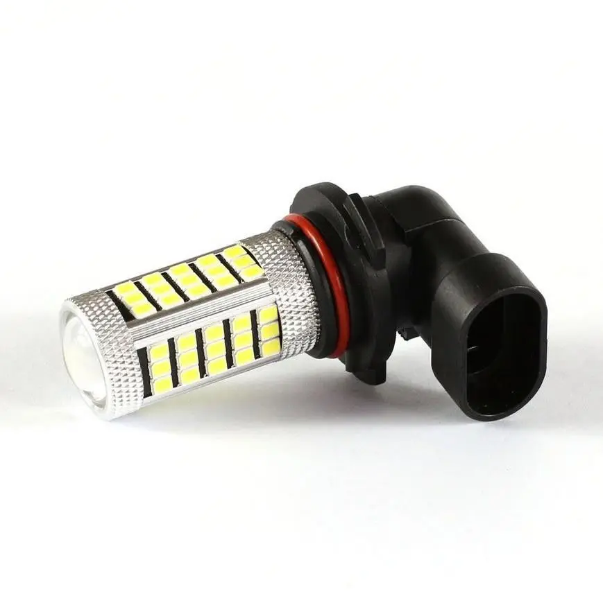 2x белый автомобиль HB4 P22d 9006 2835SMD 63 светодиодный Автомобильный противотуманный