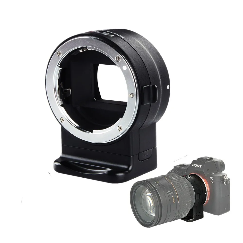 VILTROX NF E1 адаптер для объектива с автофокусом управление диафрагмой Nikon F Sony E mount A9
