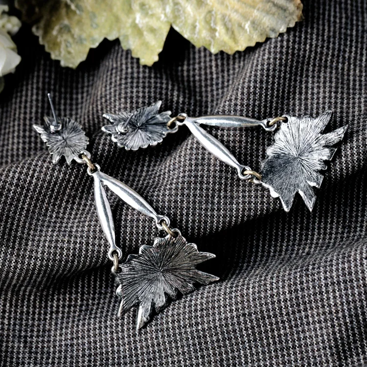 Турецкие серьги-качалки с каплями вечернее платье блестящие хрустальные цветы