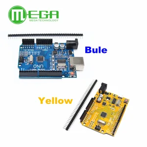 1 Комплект UNO R3 MEGA328P CH340G без usb-кабеля синий или желтый на ваш выбор