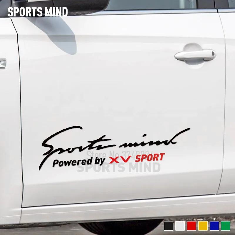 Автомобильные наклейки Sports Mind украшения для Subaru Crosstrek XV 2018 аксессуары