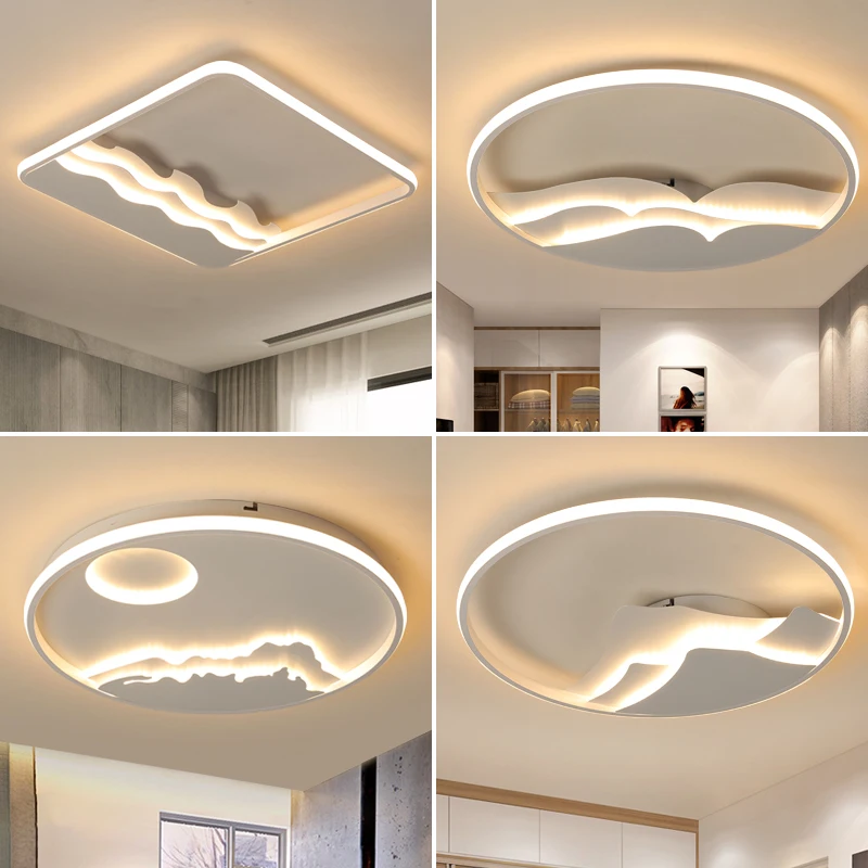 Лампа для гостиной светодиодные потолочные светильники простой современный