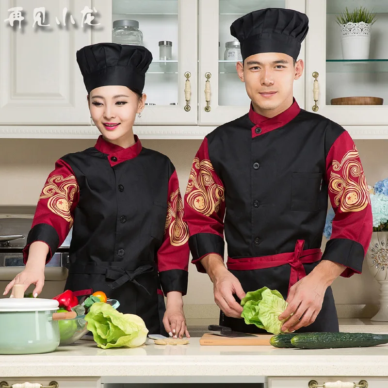 Новая популярная Шахматная куртка шеф повара пальто для готовки униформа