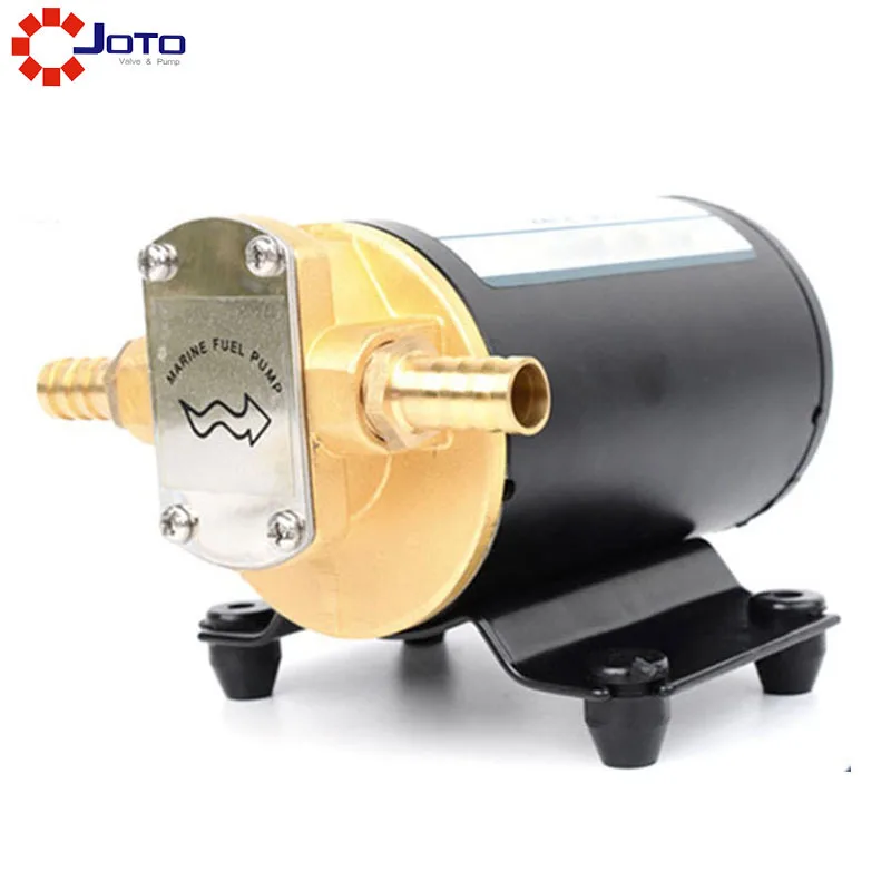 

New Product 12V/24V Small Marine Fuel Oil Gear Pump 3m Max Head Fuel Pump