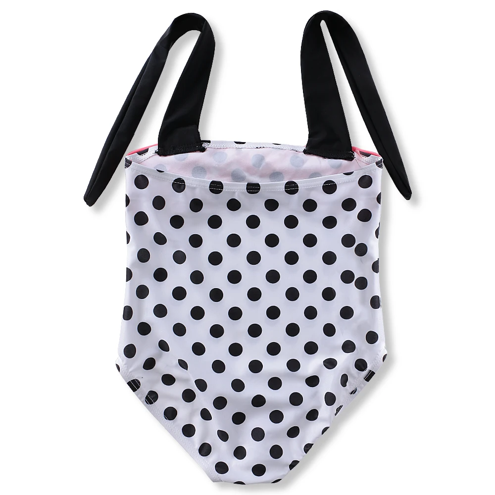 2017 цельнокроеный милый купальный костюм для маленьких девочек купальники белый